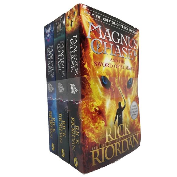 Magnus chase book set: Books 1-3: Rick Riordan: Paperback - Picture 1 of 4